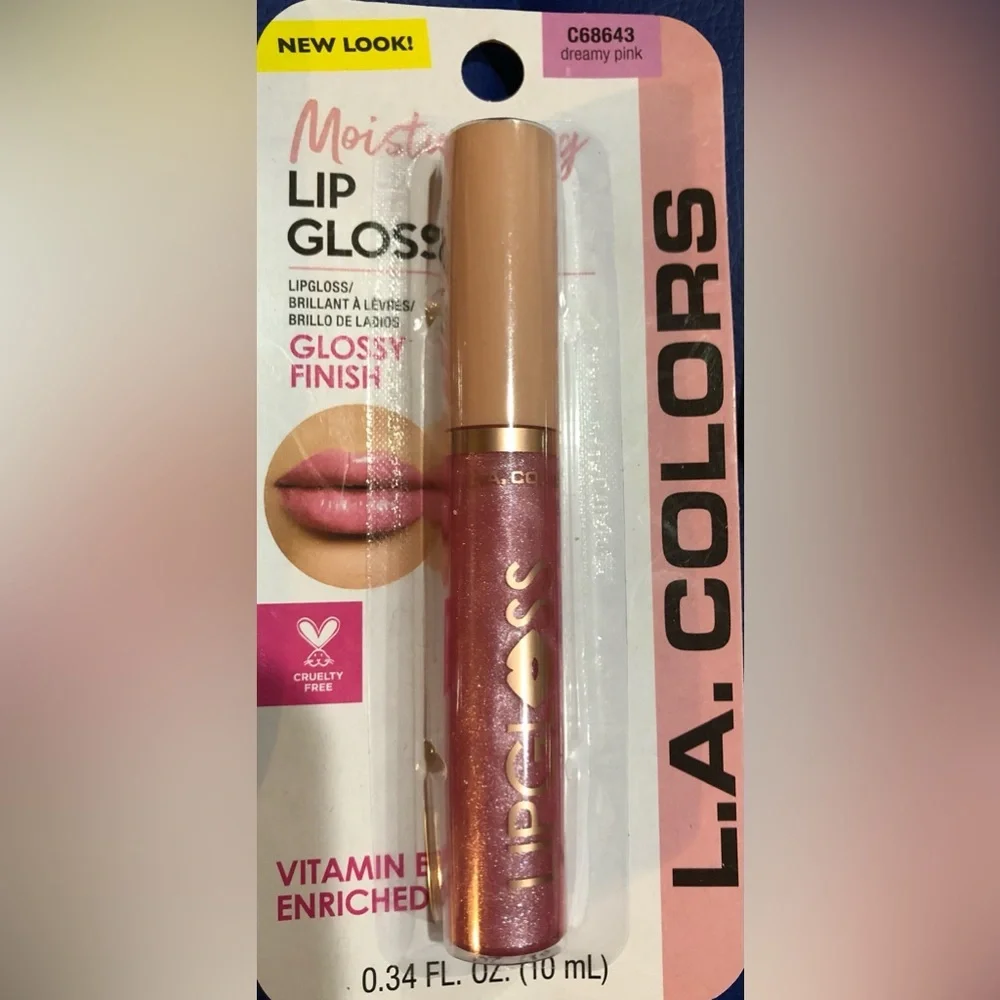 3pack assorted moisturizing vitamin E enriched‎ glossy finish lip glosses new